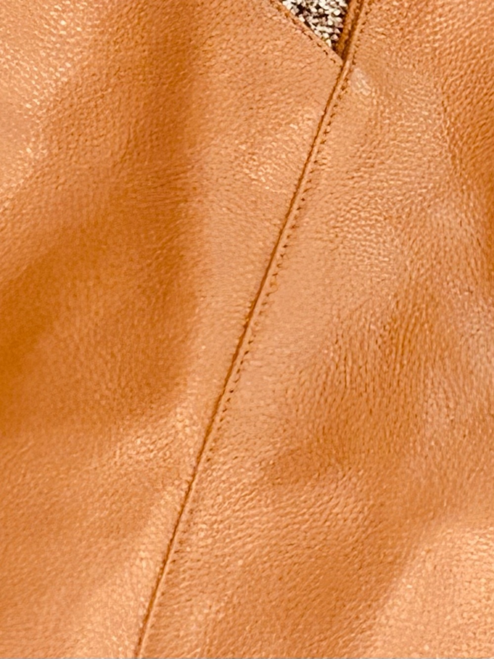 Marlon Giselle Leather Bag Slouchy Hobo Raw Suede Interior Made in Italy NEW - Picture 8 of 16
